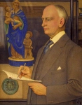 Портрет Уитворта Уоллиса директора бирмингемского музея